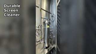 قاب استیل ضد زنگ بادوام پاک کننده صفحه نمایش خودکار