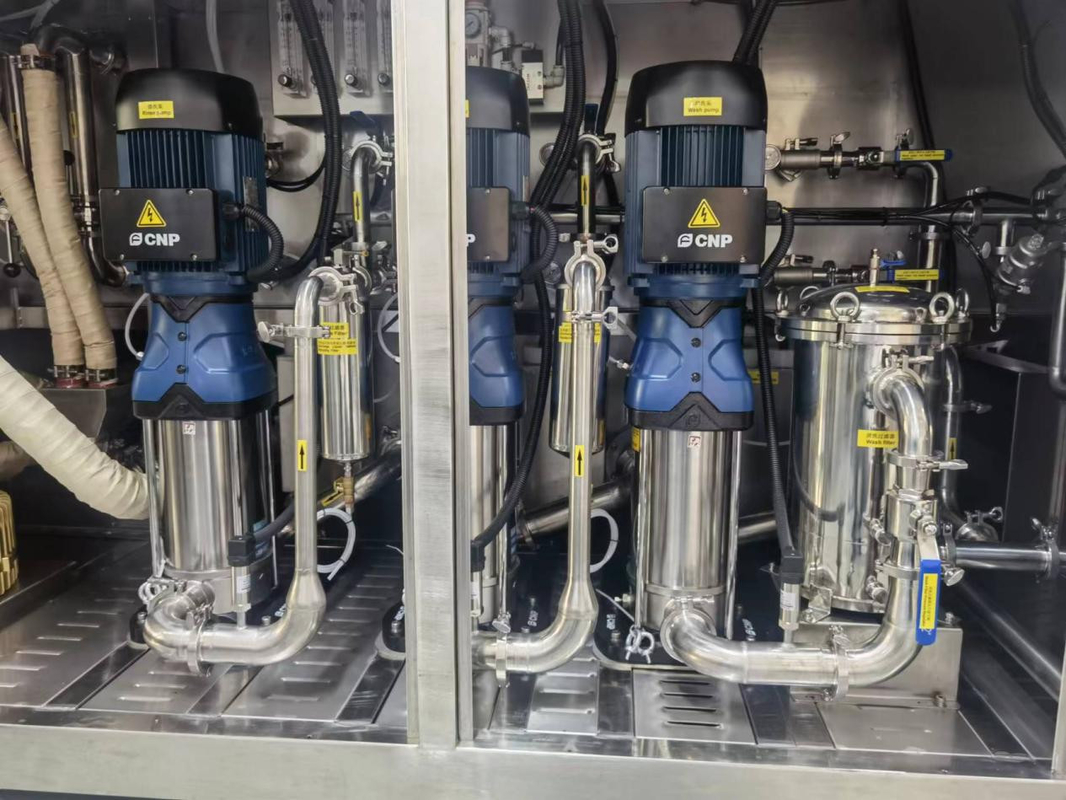 SME-6100 Small Footprint PCBA Spray Inline Cleanig Machine for Flux Soluble Water