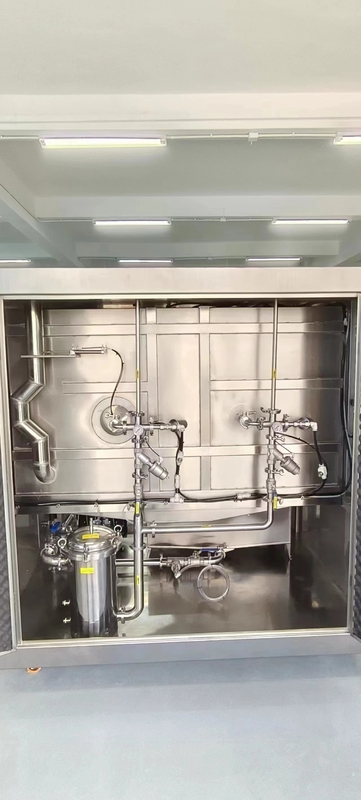 ماشین تمیز کردن استنسل 1000L / min با 360 ° دو طرفه اسپری میله چرخش اسپری ایزوباریک زمان خشک شدن 3 ~ 5 دقیقه