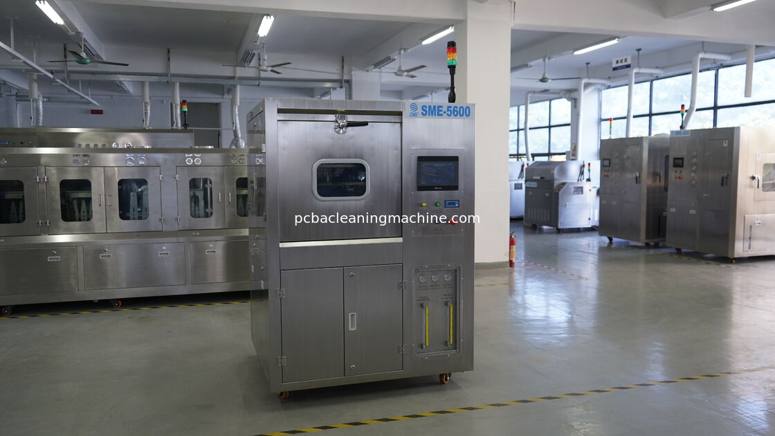 محدوده فشار گاز 0.4-0.6Mpa ماشین تمیز کردن PCB تمیز کردن فرآیند تمیز کردن نتایج تمیز کردن را برای خطوط مونتاژ الکترونیکی تضمین می کند