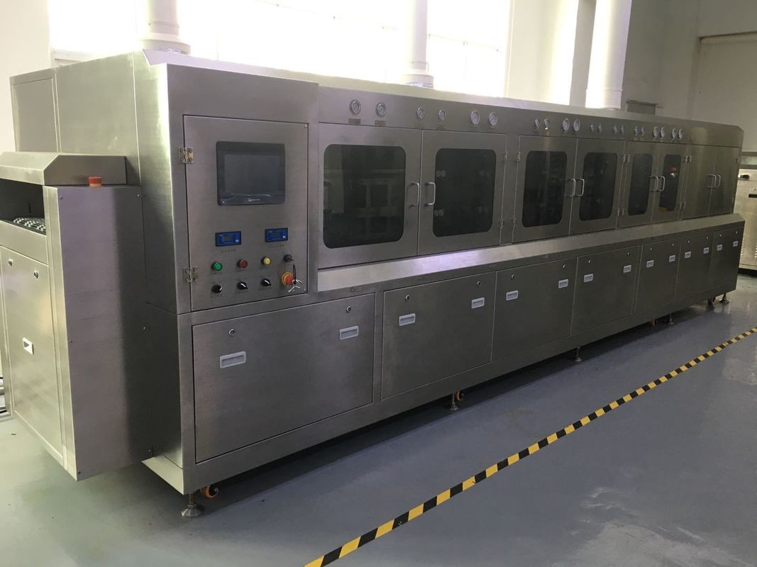 دستگاه شستشوی شیمیایی شار بسته بندی نیمه هادی Sus304 با عرض خالص 600 میلی متر برای قطعات IGBT، IPM و LEADFRAME