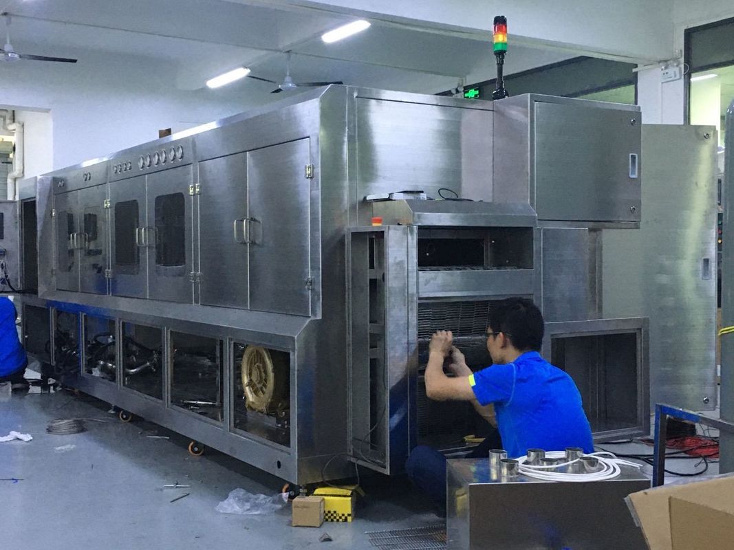 دستگاه شستشوی شیمیایی شار بسته بندی نیمه هادی Sus304 با عرض خالص 600 میلی متر برای قطعات IGBT، IPM و LEADFRAME