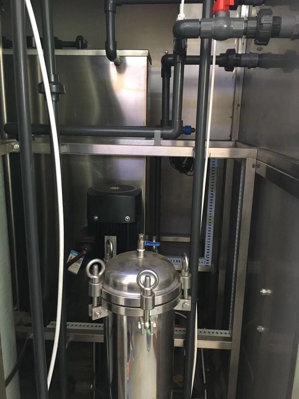 EDI Deionized Water Machine 1000L DI دستگاه آب اسمز معکوس آب برای شستشو PCBA