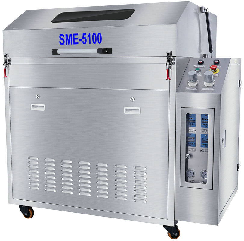 ماشین لباسشویی حلال SME 5100 50 لیتری مخزن حلال دستگاه تمیز کننده سینی پنوماتیک CE UL