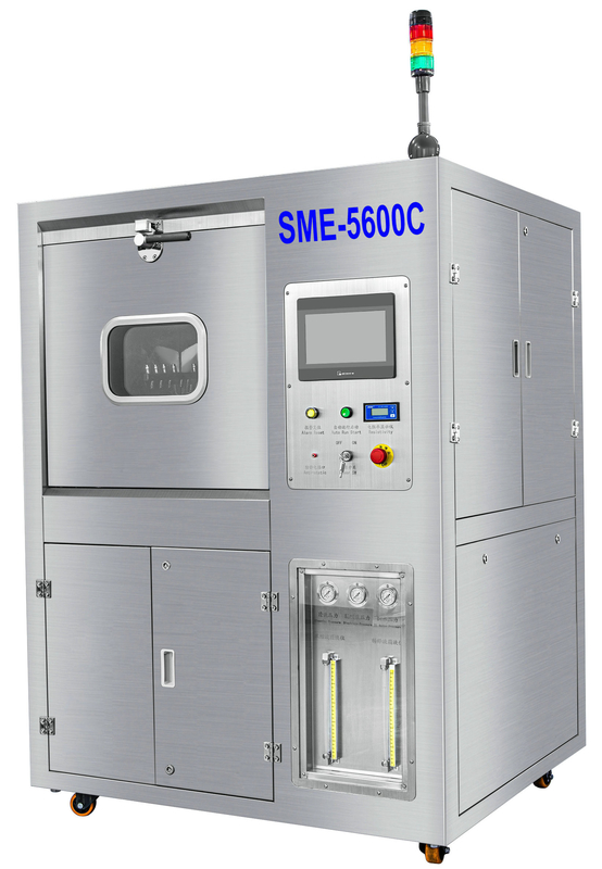ماشین تمیزکننده خودکار Pcba 560*610 میلی متری سبد شستشوی دولایه با مقدار و چند برابر